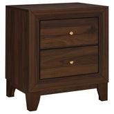 Best Furniture Outlet - Coaster - Welsley 2-drawer Nightstand Bedside Table Walnut - 223442